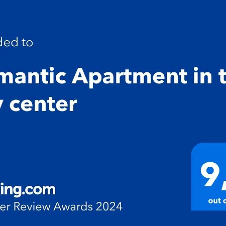Romantic In The сity сenter Апартаменты
